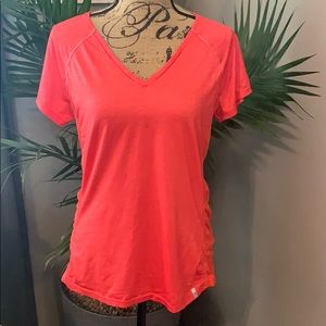 Coral Tangerine Work Out Top